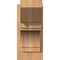 Ekena Millwork Merced Slat Smooth Outlooker, Western Red Cedar, 7 1/2"W x 16"D x 16"H OUT08X16X16MRC06SWR - alternate 4